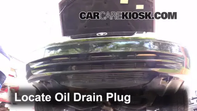 1998 Toyota Camry XLE 3.0L V6 Aceite Cambiar aceite y filtro de aceite